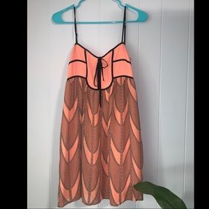 Coral dress